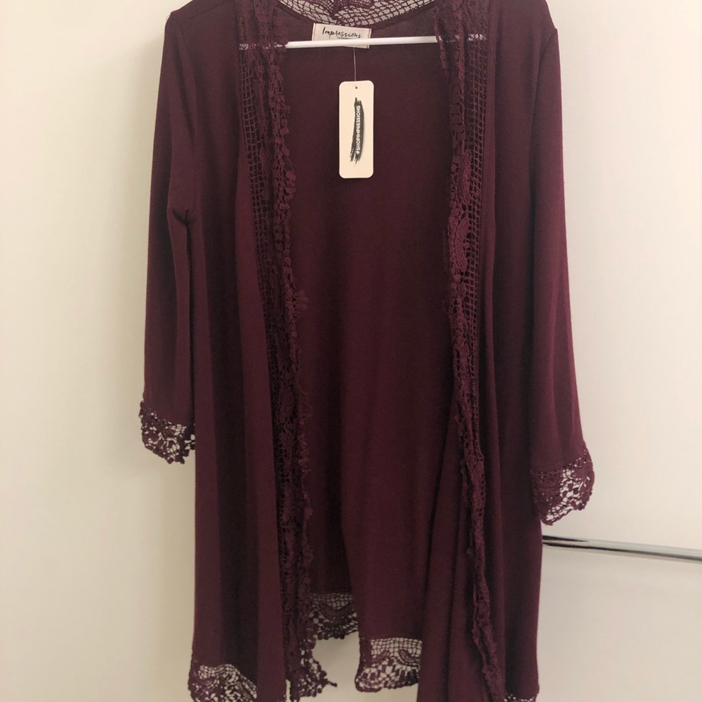 Never worn cardigan